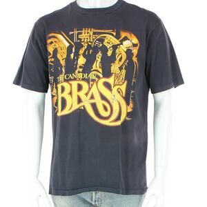 Vintage The Canadian Brass Quintet Concert Tour Music Group Tee T Shirt